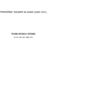 Fondazione Giuseppe Di Vagno (a cura di), Fondo Michele Viterbo.pdf