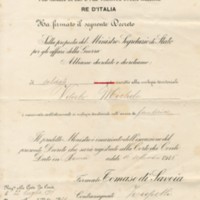 (1915) Decreto di nomina a sottotenente della Fanteria.jpg