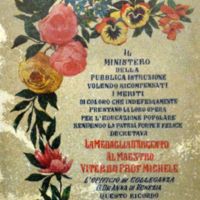 (1923) Attestato per il conferimento di una medaglia d'argento al maestro Michele Viterbo.JPG