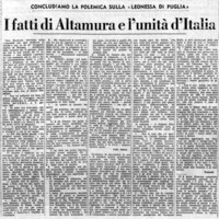 VM - Sabini Celio (1968), I fatti di Altamura e l'unità d'Italia (La Gazzetta del Mezzogiorno, 30 aprile 1968, p. 3).jpg