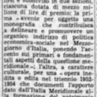 (1954) Il Premio Mezzogiorno (La Gazzetta del Mezzogiorno, 6 MARZO 1954, p. 3).jpg
