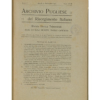 GMC(1914), Viterbo (M.), Castellana di Bari nel Risorgimento Italiano (Archivio pugliese del risorgimento italiano, 1914 - A. 1, apr.-set., fasc. 2-3), p. 213-214 (Rec.pdf