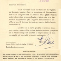 (1954) Lettera del sindaco di Bari Francesco Chieco a Michele Viterbo.jpg