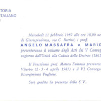 (1987) Presentazione degli atti del 5. Convegno La Puglia e il Mezzogiorno (Bari, 1987).jpg