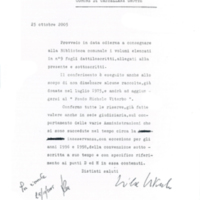 (2005) Lettera di Nicola Viterbo all'Assessore alla Cultura del Comune di Castellana.jpg