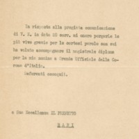 MV (1931) Lettera di ringraziamenti di Michele Viterbo al Prefetto di Bari.jpg