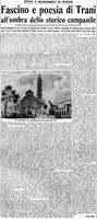 Viterbo Michele (1952) Fascino e poesia di Trani all'ombra dello storico campanile (La Gazzetta del Mezzogiorno, 30 novembre 1952, p. 3).jpg