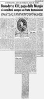 VM (1963), Benedetto XIII, papa della Murgia si considerò sempre un frate domenicano (La Gazzetta del Mezzogiorno, 2 luglio 1963, p. 3).jpg