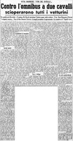 Viterbo Michele (1954) Contro l'omnibus a due cavalli scioperarono tutti vetturini (La Gazzetta del Mezzogiorno, 10 febbraio 1954, p. 3).jpg
