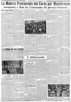 (1924) La mostra provinciale dei corsi per maestranze inaugurata a Bari fra l'entusiasmo dei giovani lavoratori (La Gazzetta di Puglia, 11 novembre 1924, p. 3).jpg