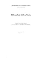 Bibliografia di Michele Viterbo (Gennaio 2014)