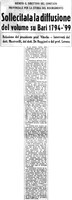 (1971), Sollecitata la diffusione del volume su Bari 1794-99 (La Gazzetta del Mezzogiorno, 12 gennaio 1971, p. 4).jpg