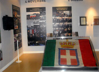 Particolare del percorso esposiitivo presso le sale del Vittoriano (Roma 2011).jpg