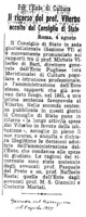 Il ricorso del Prof. Viterbo accolto dal Consiglio di Stato