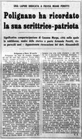 (1971), Polignano ha ricordato la sua scrittrice-patriota (La Gazzetta del Mezzogiorno, 29 aprile 1971, p. 19).jpg