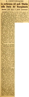 (1958) A Conversano La conferenza del prof. Viterbo sulla Storia del Risorgimento, Ricordate nobili figure di patrioti conversanesi (La Gazzetta del Mezzogiorno, 16 dicembre 1958, p. 10).JPG