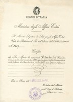 (1930) Alta onorificenza dell'Ordine di Skanderberg del Governo albanese.jpg