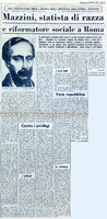 VM (1972), Mazzini, statista di razza e riformatore sociale a Roma (La Gazzetta del Mezzogiorno, 27 febbraio 1972, p. 3).jpg