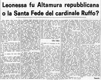 VM (1967), Leonessa fu Altamura repubblicana o Santa Fede del Cardinale Ruffo? (La Gazzetta del Mezzogiorno, 10 novembre 1967, p. 3).jpg