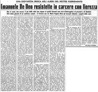 VM(1961) Emanuele De Deo resistette in carcere con fierezza (La Gazzetta del Mezzogiorno, 8 giugno 1961, p. 3).jpg