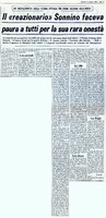VM (1972), Il reazionario Sonnino faceva paura a tutti per la sua rara onestà (La Gazzetta del Mezzogiorno, 23 giugno 1972, p. 3).jpg