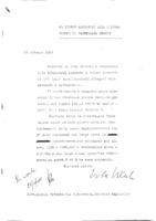 Nicola Viterbo, Lettera di Nicola Viterbo all'assessore alla cultura del comune di Castellana Grotte per la donazione di ulteriori volumi ad integrazione del Fondo Michele Viterbo (26 ottobre 2005).pdf