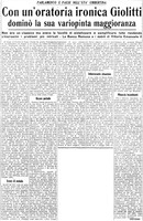 Viterbo Michele (1953) Con un'oratoria ironica Giolitti dominò la sua variopinta maggioranza (La Gazzetta del Mezzogiorno, 23 ottobre 1953, p. 3).jpg
