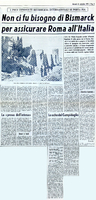 VM (1970), Non ci fu bisogno di Bismarck per assicurare Roma all'Italia (La Gazzetta del Mezzogiorno, 22 settembre 1970, p. 3).jpg