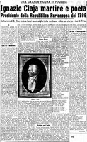 VM(1959) Ignazio Ciaja martire e poeta, Presidente della Repubblica Partenopea del 1799 1 (La Gazzetta del Mezzogiorno, 24 marzo 1959, p. 3).jpg