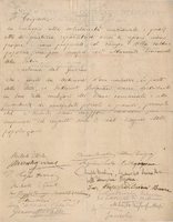 (1923) Lettera manoscritta di una mozione della Federazione dei Patronati scolastici (Recto).jpg