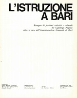 Comune di Bari (a cura di), L'istruzione a Bari, Bari-Roma, Arti grafiche Favia, 1968_2.png