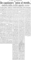 Viterbo Michele (1951) Un capolavoro unico al mondo simbolo della civiltà appulo-sveva (La Gazzetta del Mezzogiorno, 29 dicembre 1951, p. 3).jpg