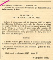 Regno d'Italia (1927) Decreto prefettizio.jpg