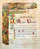 (1945) Attestato offerto a Michele Viterbo dagli allievi del corso di disegno di Andria.JPG