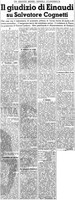 Viterbo Michele (1951) Il giudizio di Einaudi su Salvatore Cognetti (La Gazzetta del Mezzogiorno, 9 giugno 1951, p. 3).jpg